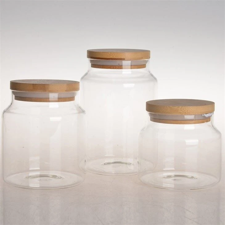 Large Glass Food Storage Jar