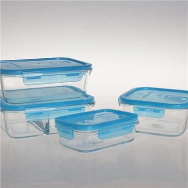 5 pak. 35,5 uncijos stiklinių miltų ruošimo indelių