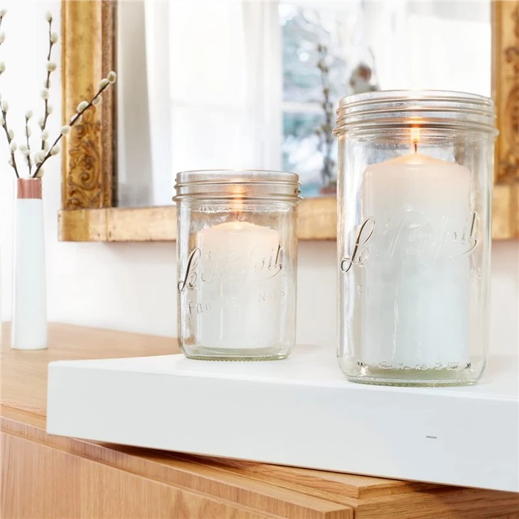 32 OZ Wide Mouth Mason Storage Jar
