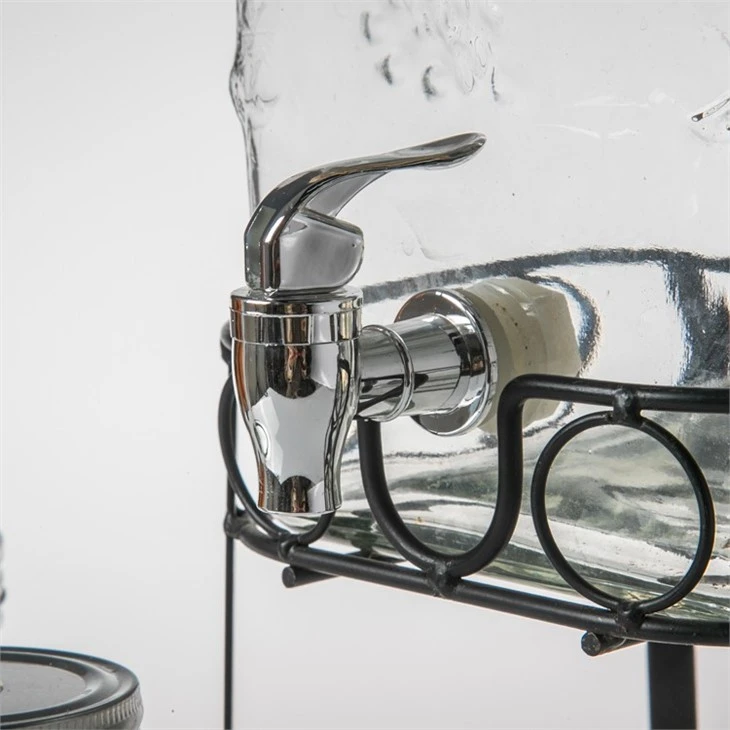 3L Glass Drink Dispenser