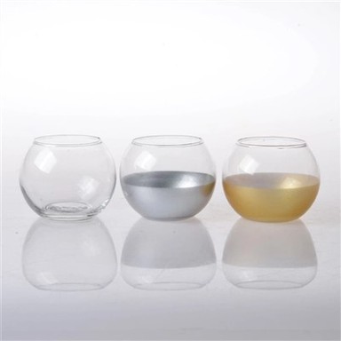 Stiklinio rutulio arbatos lemputė