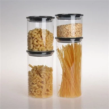 Stikliniai indai su sandariu dangteliu