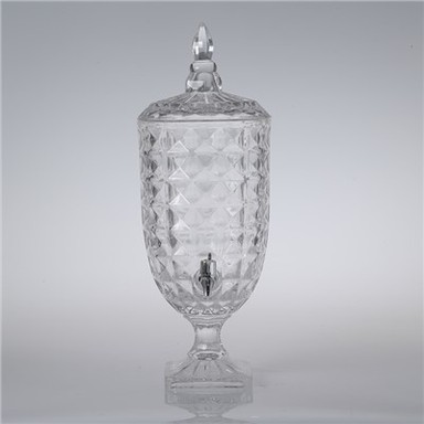 Stiklinis gėrimų stiklainis